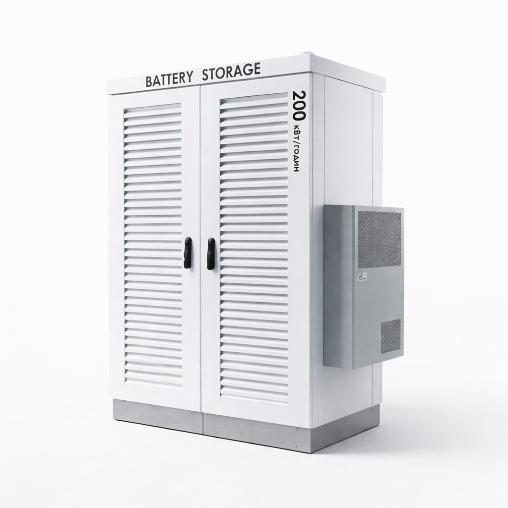Energy Storage System with 480 kWh Capacity and 250 kW Inverter